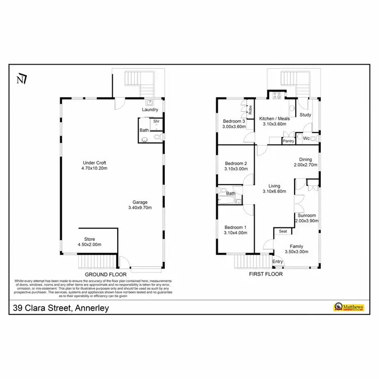 Floorplan of Homely house listing, 39 Clara Street, Annerley QLD 4103