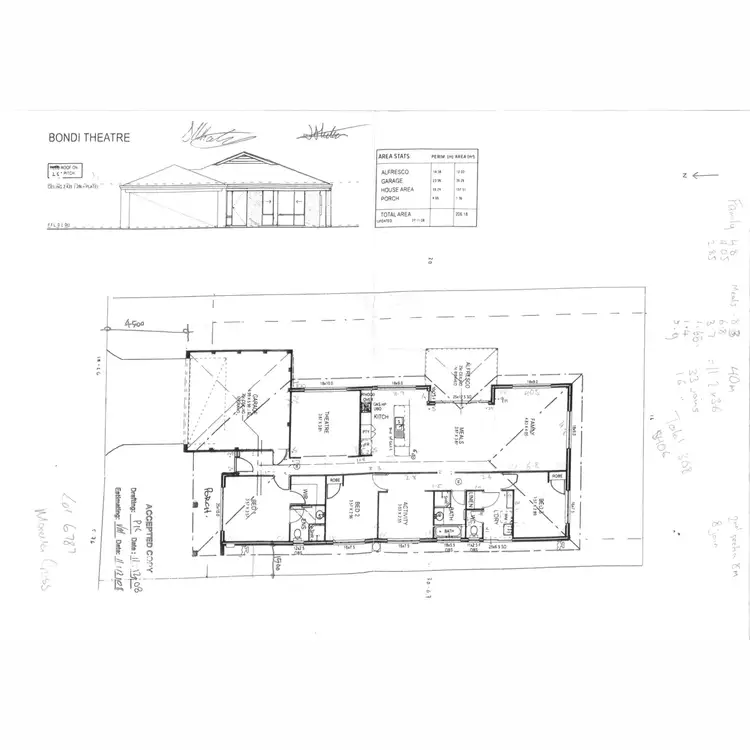 Floorplan of Homely house listing, 12 Morella Cross, Ellenbrook WA 6069