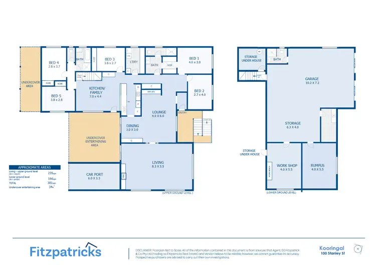 Floorplan of Homely house listing, 100 Stanley Street, Kooringal NSW 2650