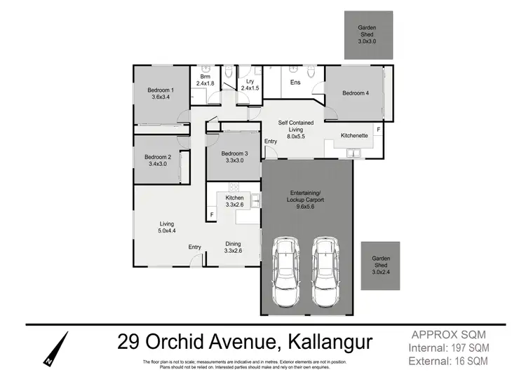 Floorplan of Homely house listing, 29 Orchid Avenue, Kallangur QLD 4503