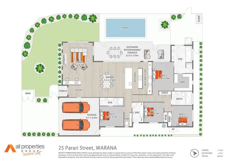 Floorplan of Homely house listing, 25 Parari Street, Warana QLD 4575