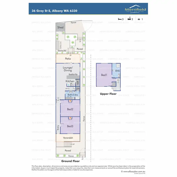 Floorplan of Homely house listing, 36 Grey Street East, Albany WA 6330