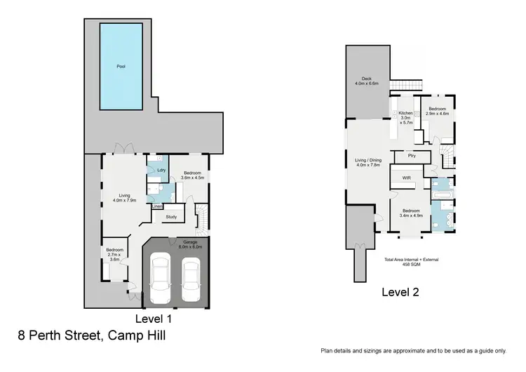 Floorplan of Homely house listing, 8 Perth Street, Camp Hill QLD 4152
