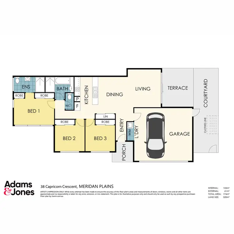 Floorplan of Homely house listing, 38 Capricorn Crescent, Meridan Plains QLD 4551