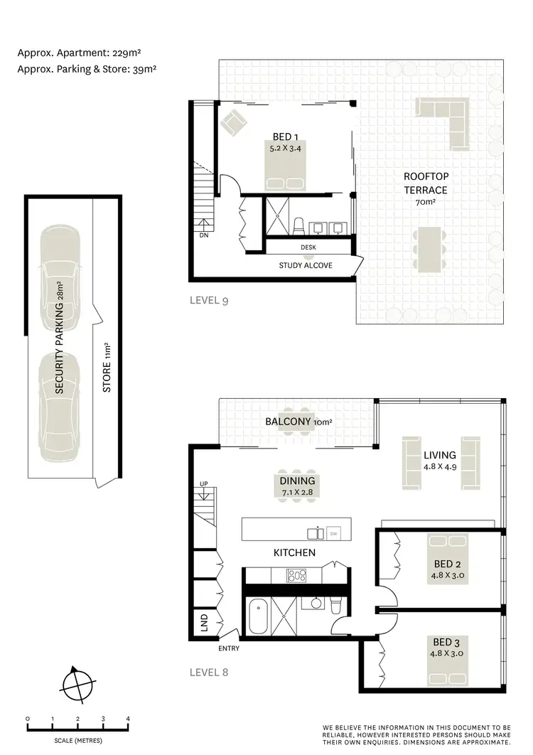 Floorplan of Homely apartment listing, 801/144-150 Liverpool Street, Darlinghurst NSW 2010