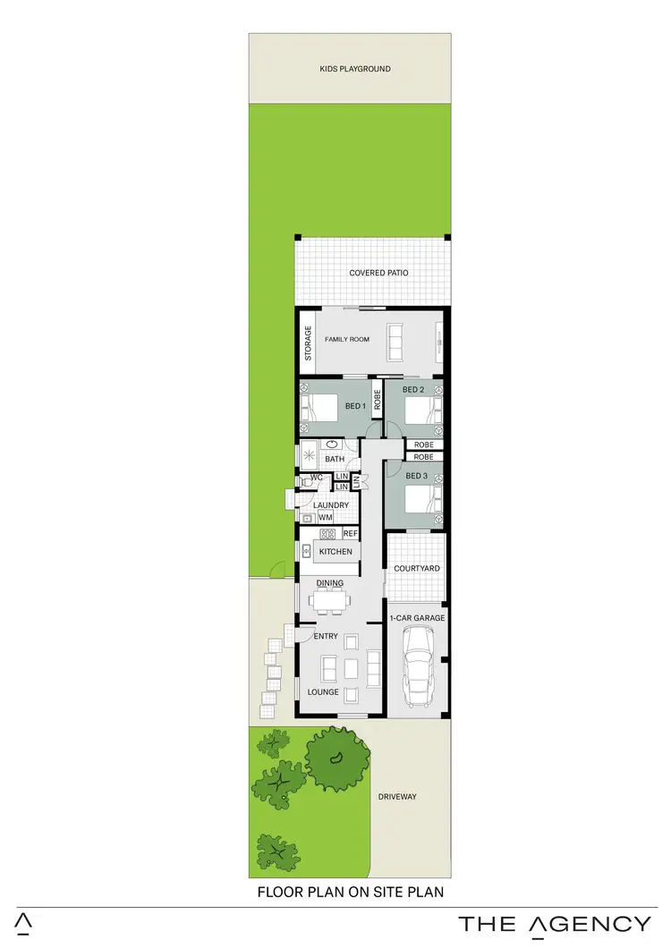 Floorplan of Homely house listing, 226B Surrey Road, Kewdale WA 6105