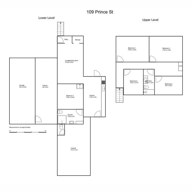 Floorplan of Homely flat listing, 1/109 Prince Street, Grafton NSW 2460