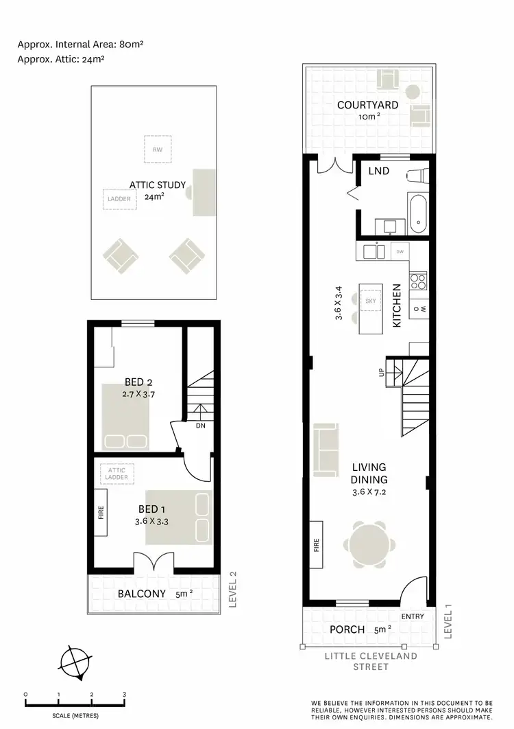 Floorplan of Homely house listing, 9 Little Cleveland Street, Redfern NSW 2016