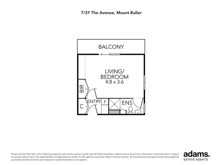 Floorplan of Homely unit listing, 7/37 The Avenue, Mount Buller VIC 3723