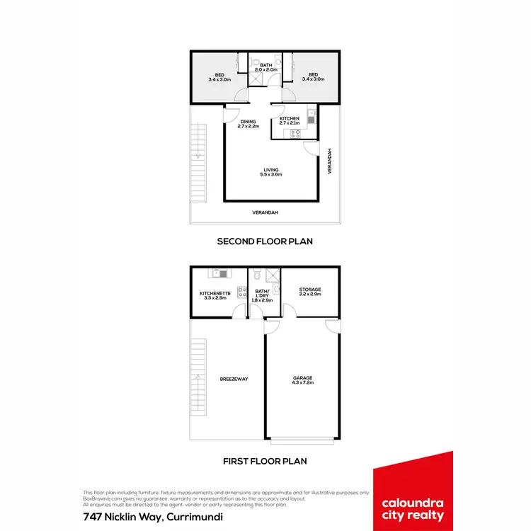 Floorplan of Homely house listing, 747 Nicklin Way, Currimundi QLD 4551