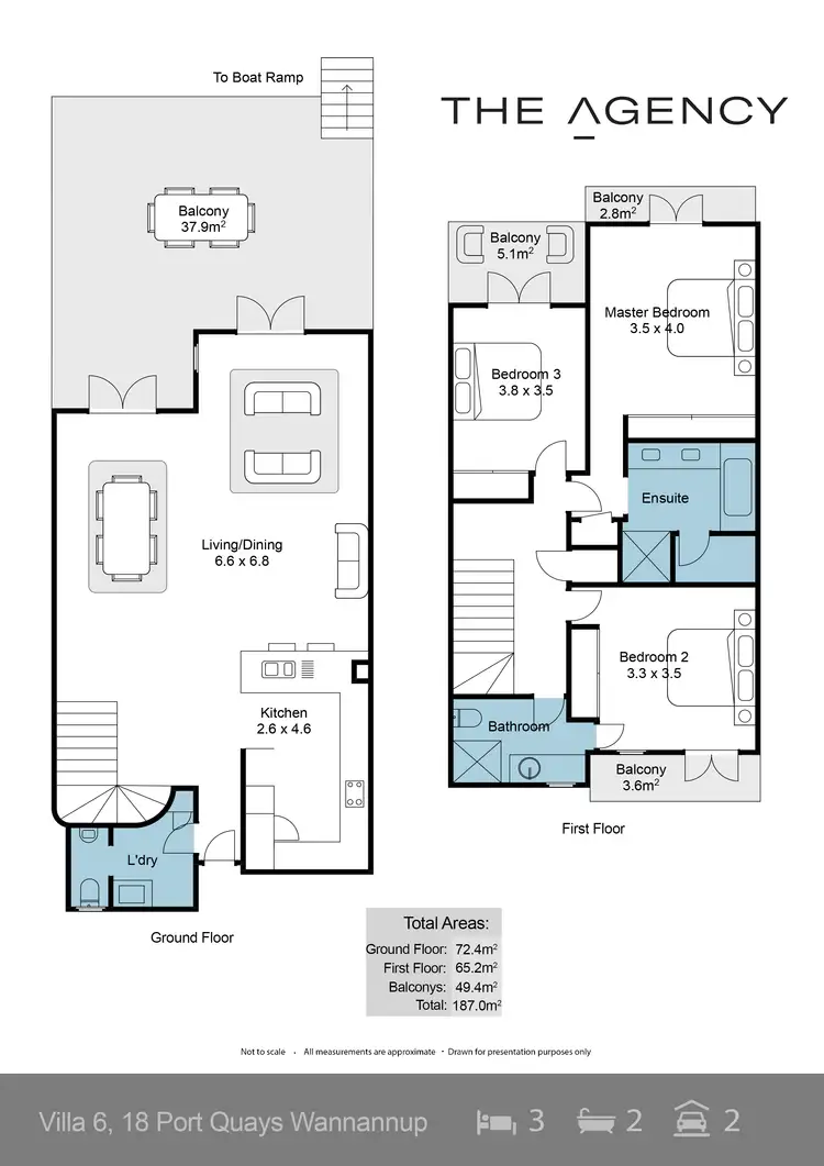 Floorplan of Homely villa listing, 6/18 Port Quays, Wannanup WA 6210