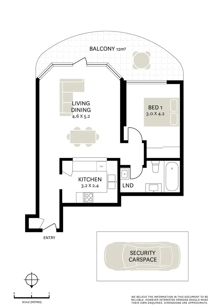 Floorplan of Homely apartment listing, 6F/153-169 Bayswater Road, Rushcutters Bay NSW 2011