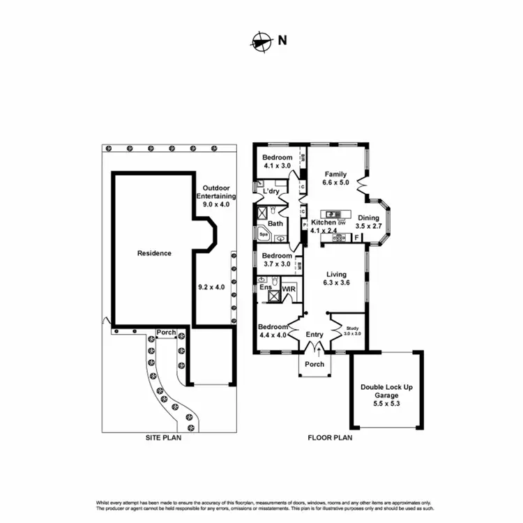 Floorplan of Homely house listing, 16 John Lecky Road, Seabrook VIC 3028