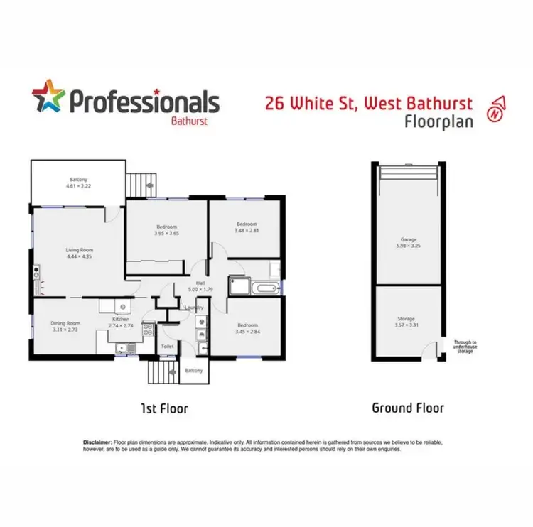 Floorplan of Homely house listing, 26 White Street, West Bathurst NSW 2795