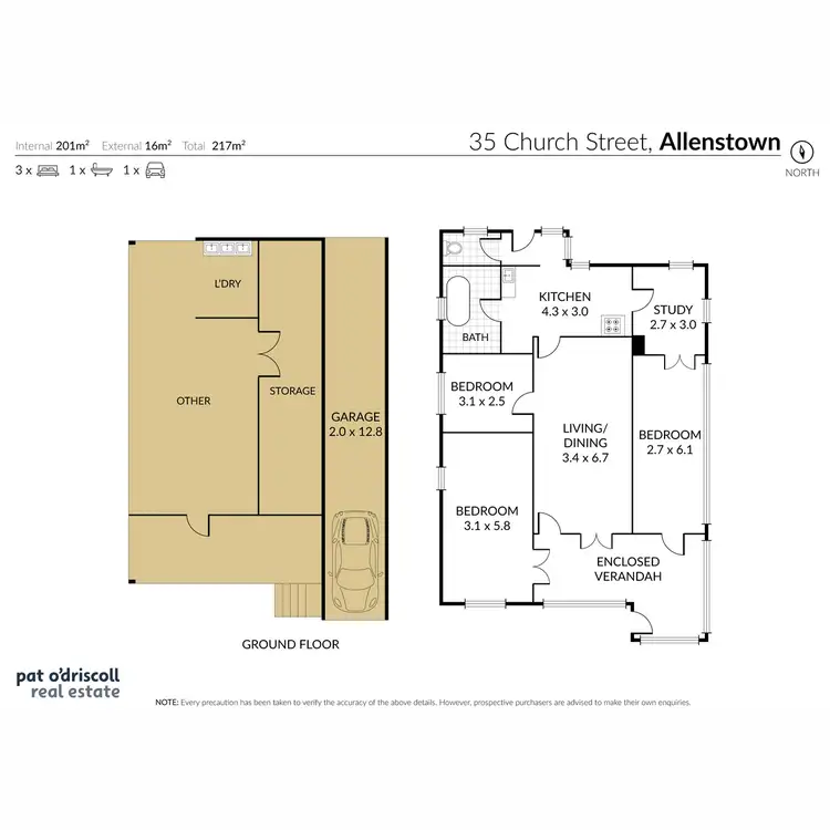 Floorplan of Homely house listing, 35 Church Street, Allenstown QLD 4700