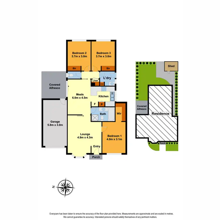 Floorplan of Homely unit listing, 4/24 McLeans Road, Bundoora VIC 3083