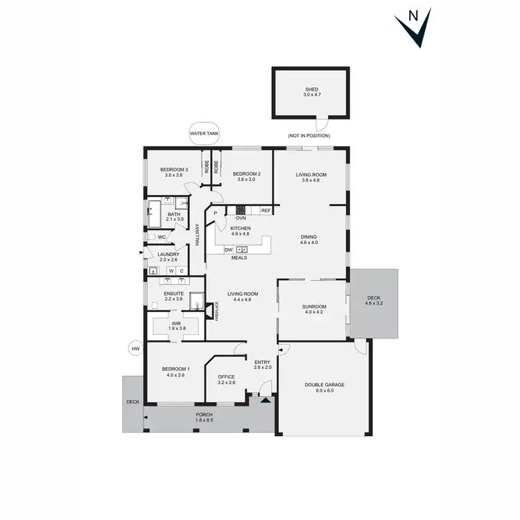 Floorplan of Homely house listing, 57 Peninsula Sands Boulevard, Rosebud VIC 3939