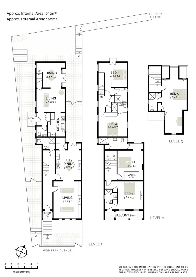 Floorplan of Homely terrace listing, 75 Womerah Avenue, Darlinghurst NSW 2010