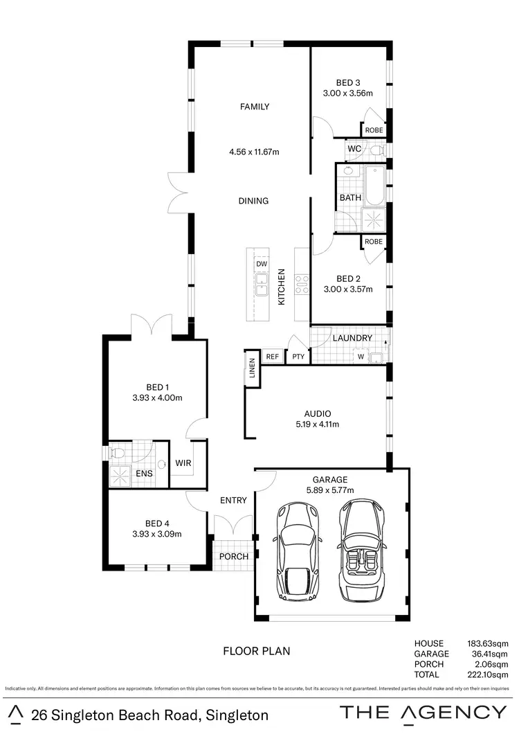 Floorplan of Homely house listing, 26 Singleton Beach Road, Singleton WA 6175