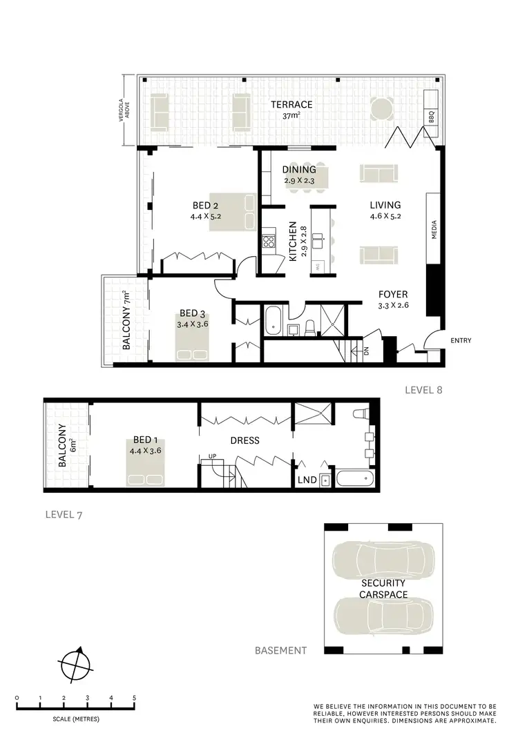 Floorplan of Homely apartment listing, 801/320 Liverpool Street, Darlinghurst NSW 2010