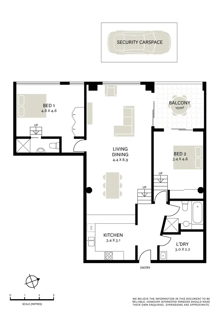 Floorplan of Homely apartment listing, 108/188 Chalmers Street, Surry Hills NSW 2010