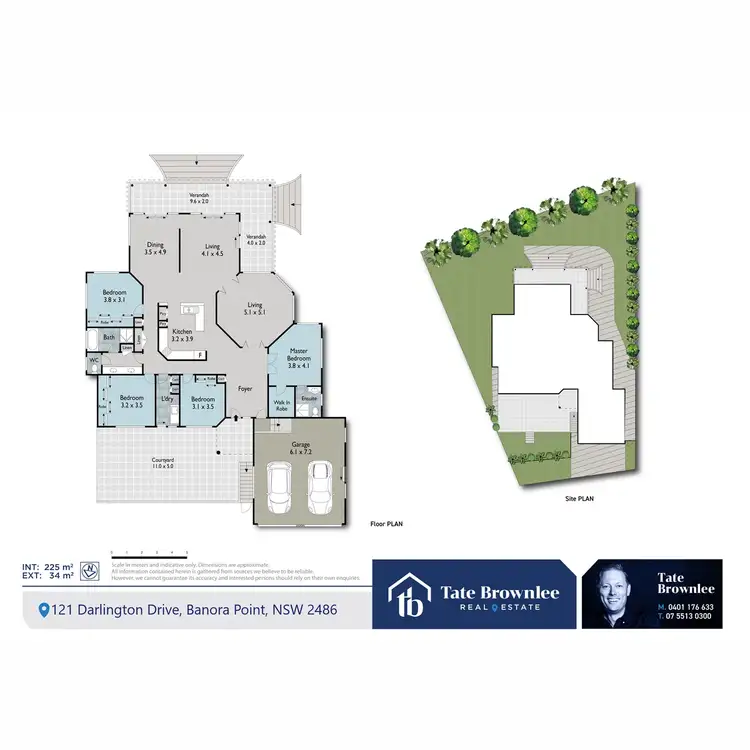 Floorplan of Homely house listing, 121 Darlington Drive, Banora Point NSW 2486