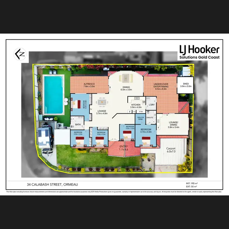 Floorplan of Homely house listing, 34 Calabash Street, Ormeau QLD 4208