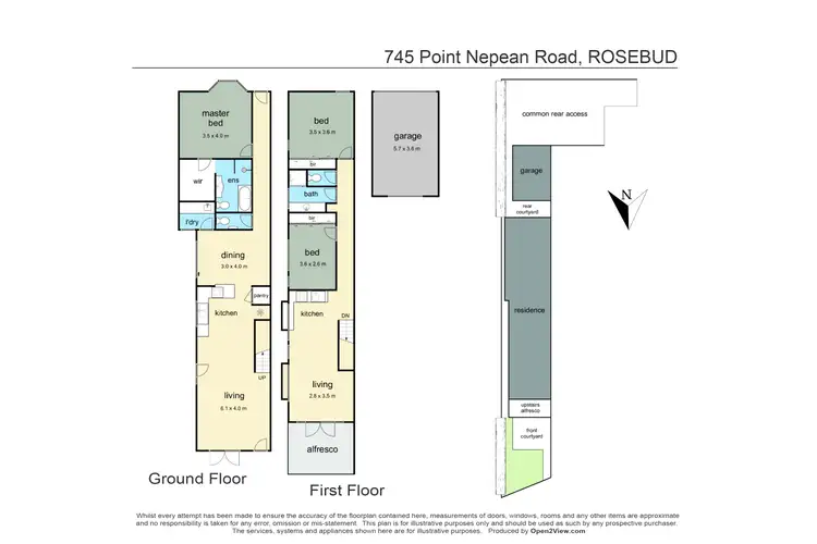 Floorplan of Homely house listing, 745 Point Nepean Road, Rosebud VIC 3939