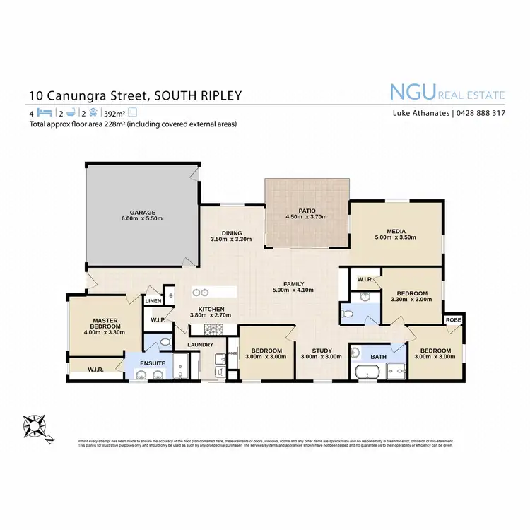 Floorplan of Homely house listing, 10 Canungra Street, South Ripley QLD 4306