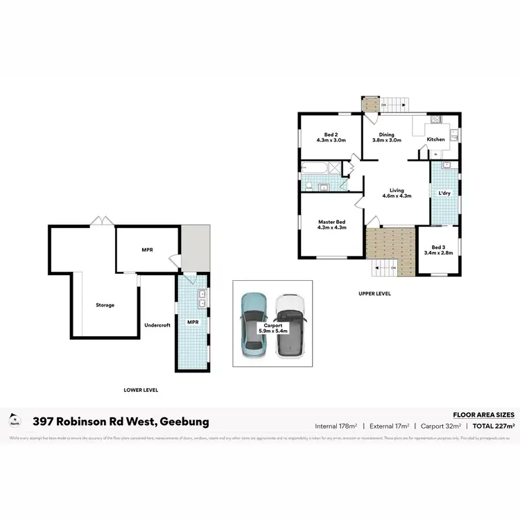 Floorplan of Homely house listing, 397 Robinson Road West, Geebung QLD 4034
