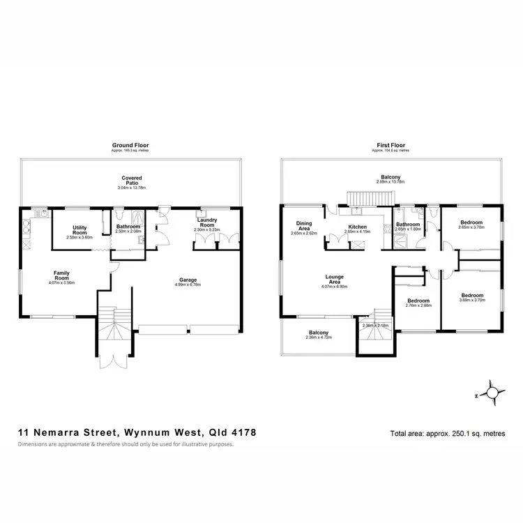 Floorplan of Homely house listing, 11 Nemarra Street, Wynnum West QLD 4178