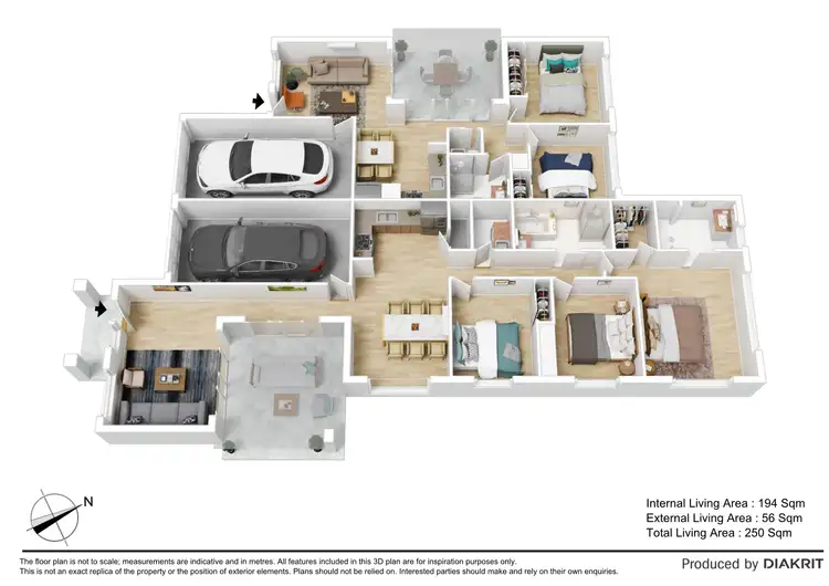 Floorplan of Homely other listing, 42 Scribbly Gum Circuit, Caboolture QLD 4510