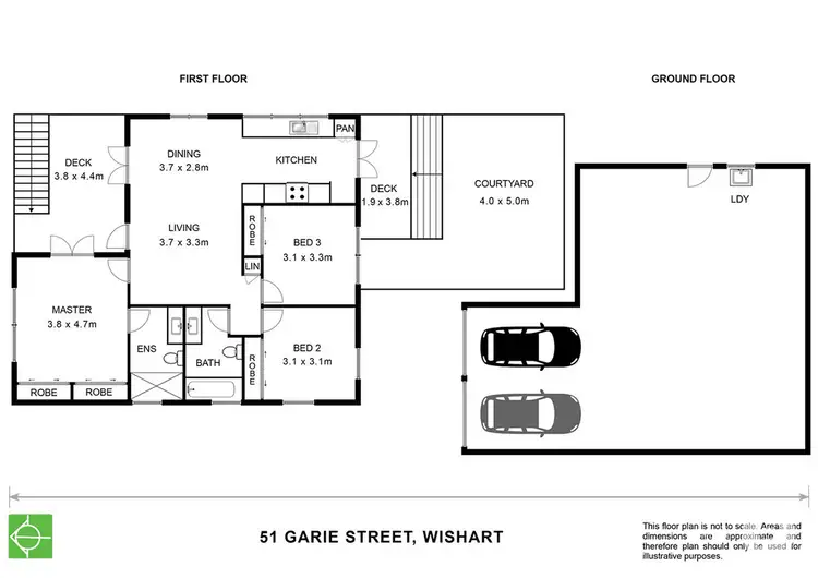 Floorplan of Homely house listing, 3/50 Garie Street, Wishart QLD 4122