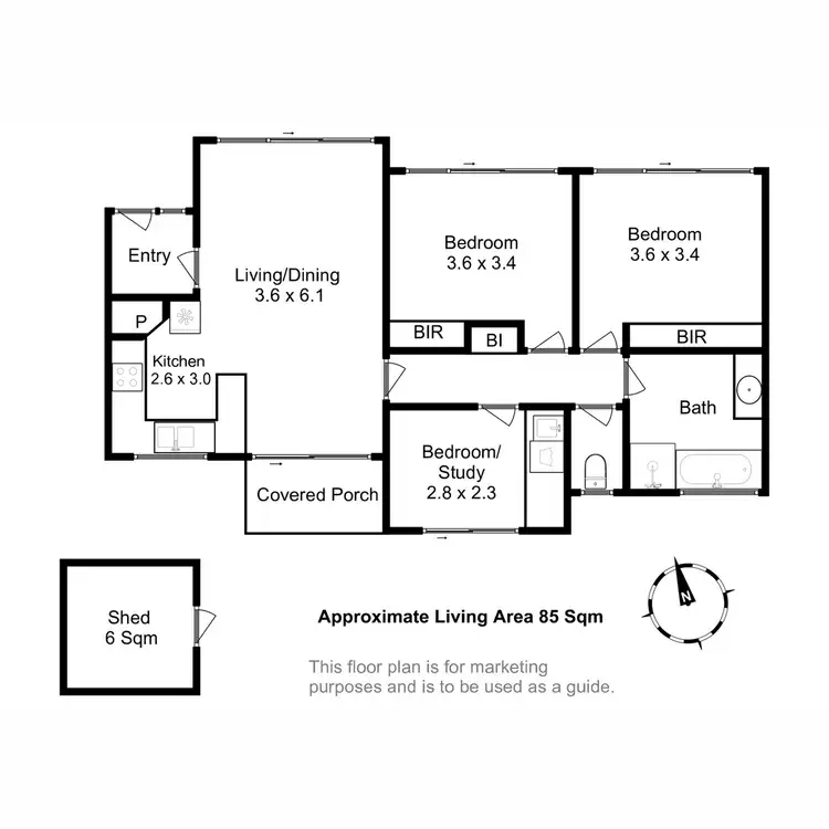 Floorplan of Homely house listing, 11 Husten Circle, New Norfolk TAS 7140