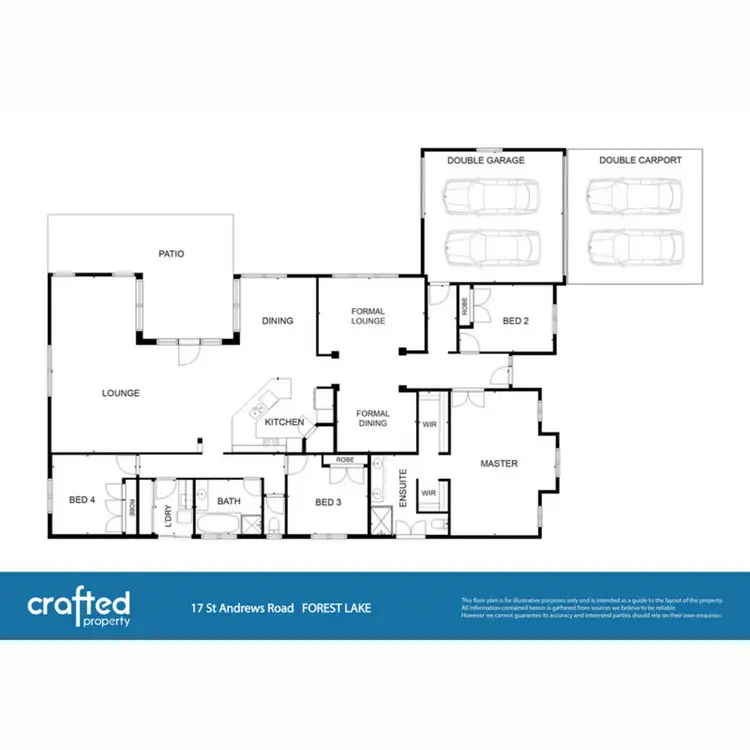 Floorplan of Homely house listing, 17 St Andrews Avenue, Forest Lake QLD 4078