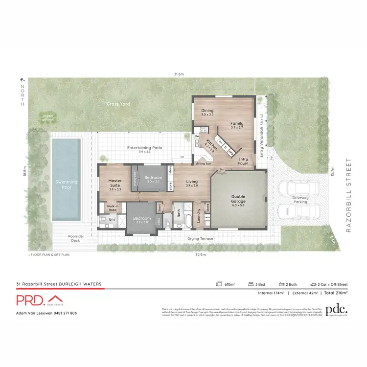 Floorplan of Homely house listing, 31 Razorbill Street, Burleigh Waters QLD 4220