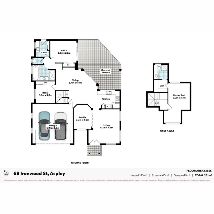 Floorplan of Homely house listing, 68 Ironwood Street, Aspley QLD 4034