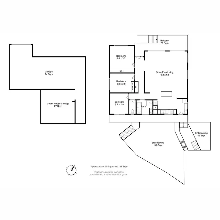 Floorplan of Homely house listing, 11 Jameson Street, Glenorchy TAS 7010