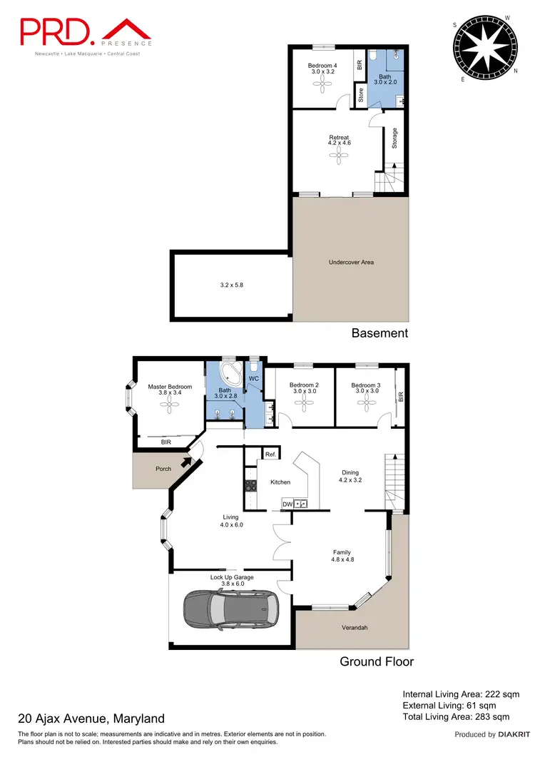 Floorplan of Homely house listing, 20 Ajax Avenue, Maryland NSW 2287