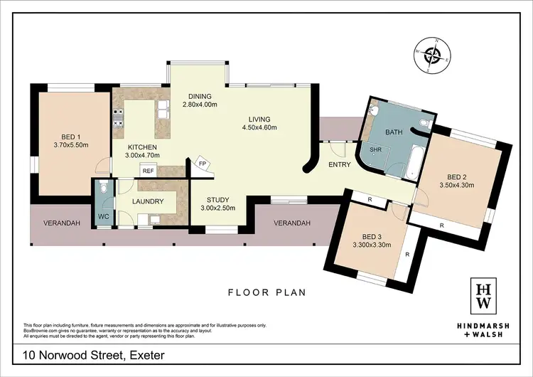 Floorplan of Homely house listing, 10 Norwood Street, Exeter NSW 2579