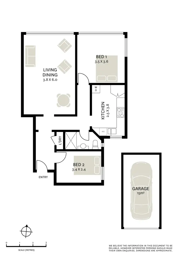 Floorplan of Homely apartment listing, 16/20 St Neot Avenue, Potts Point NSW 2011