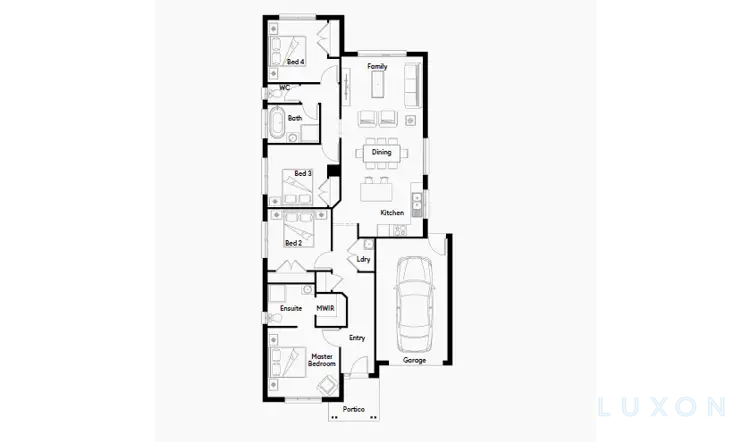 Floorplan of Homely house listing, 15 Alister Grove, Tarneit VIC 3029