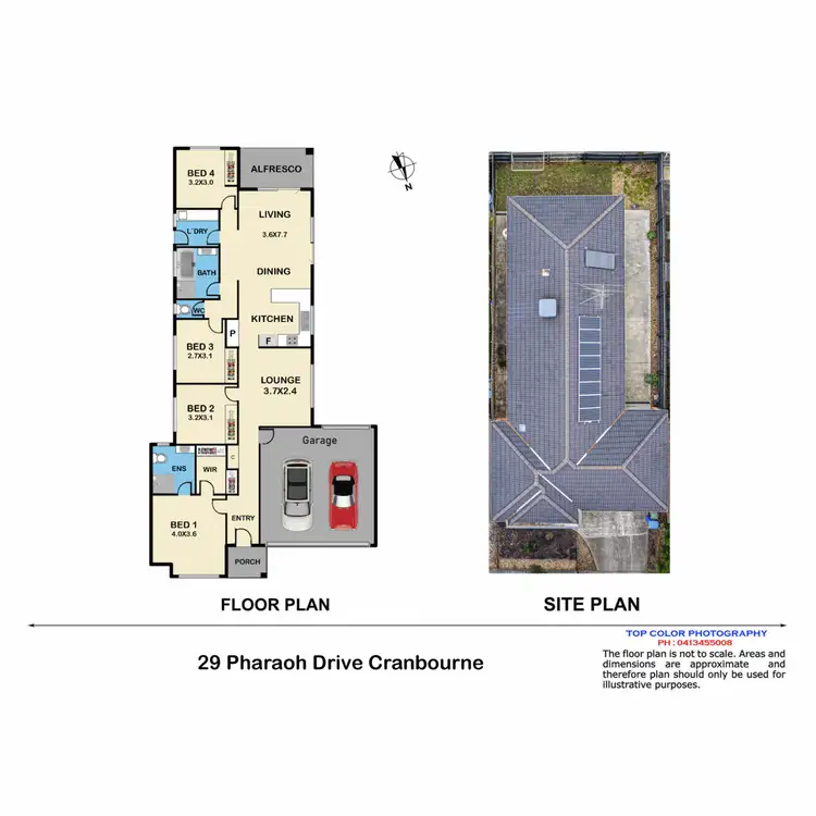 Floorplan of Homely house listing, 1/19 Pharaoh Drive, Cranbourne VIC 3977