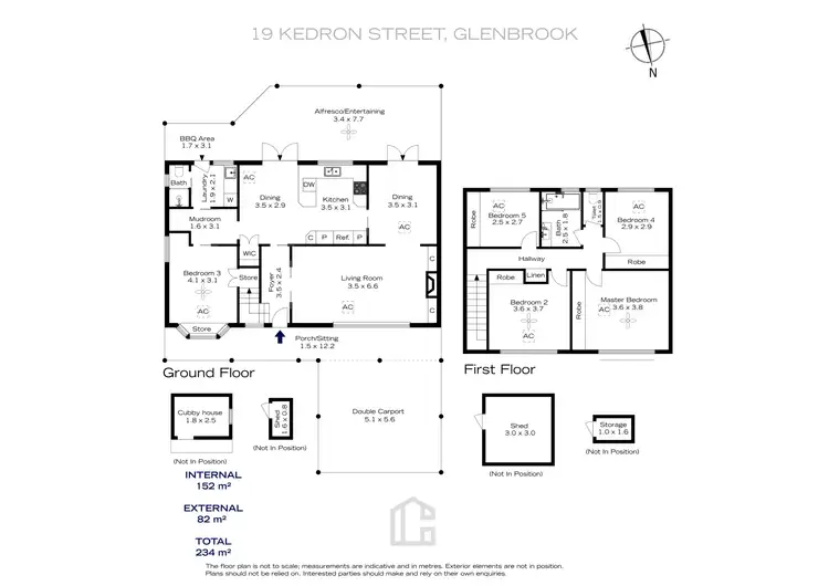 Floorplan of Homely house listing, 19 Kedron Street, Glenbrook NSW 2773