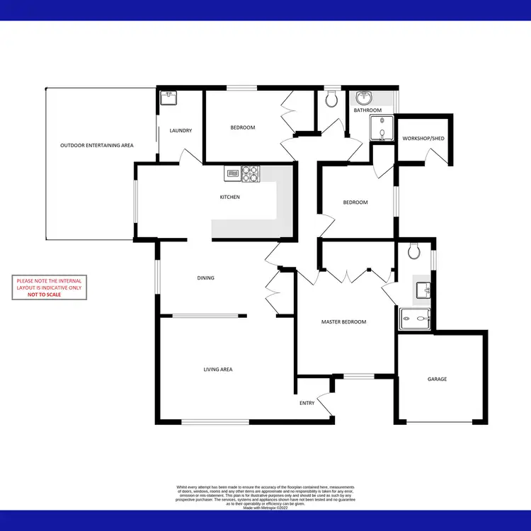 Floorplan of Homely house listing, 2/43 Liseron Way, Ferndale WA 6148