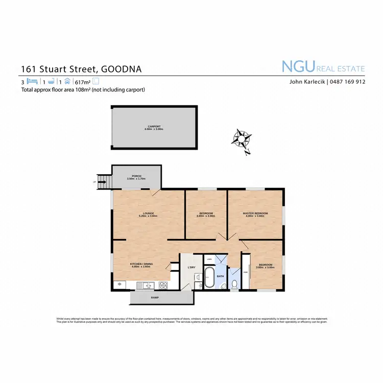 Floorplan of Homely house listing, 161 Stuart Street, Goodna QLD 4300