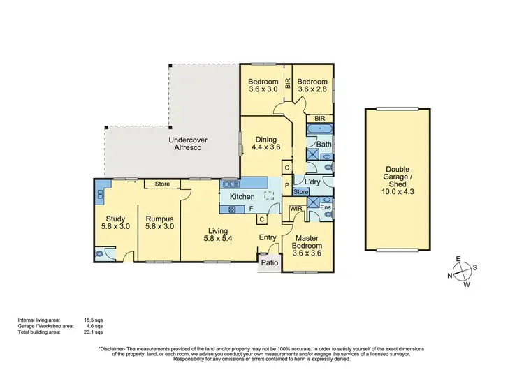 Floorplan of Homely house listing, 7 Briar Close, Somerville VIC 3912
