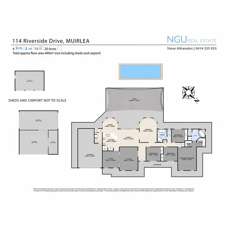 Floorplan of Homely house listing, 114-122 Riverside Drive, Muirlea QLD 4306