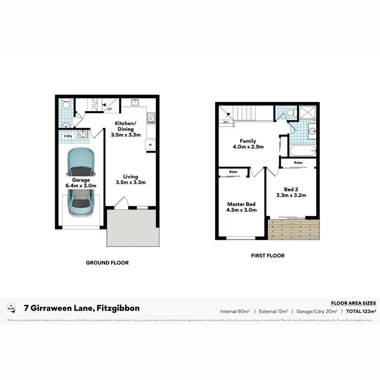 Floorplan of Homely house listing, 7 Girraween Lane, Fitzgibbon QLD 4018