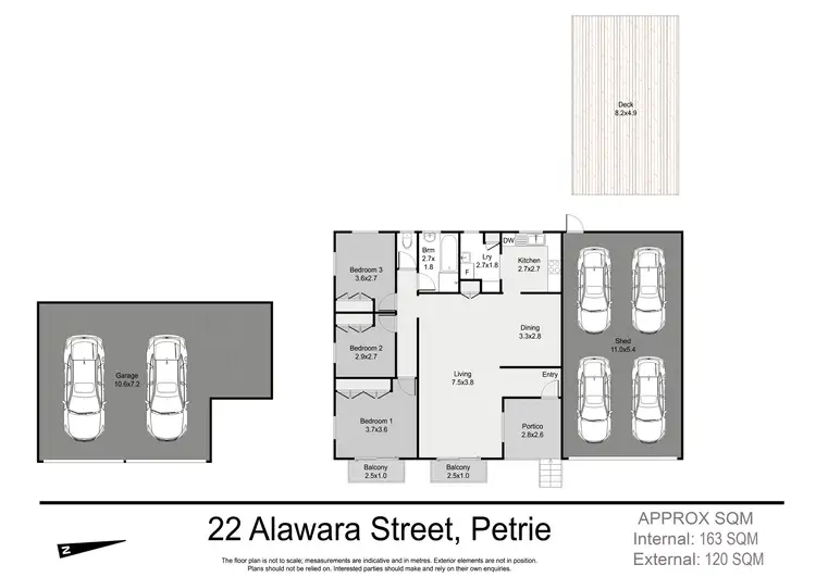 Floorplan of Homely house listing, 22 Alawara Street, Petrie QLD 4502